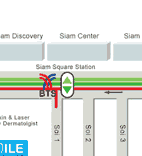 Siam Square Map